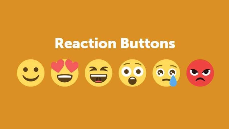 reaction button