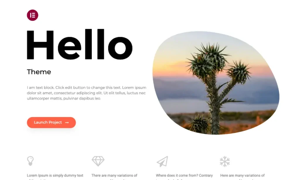 hello theme