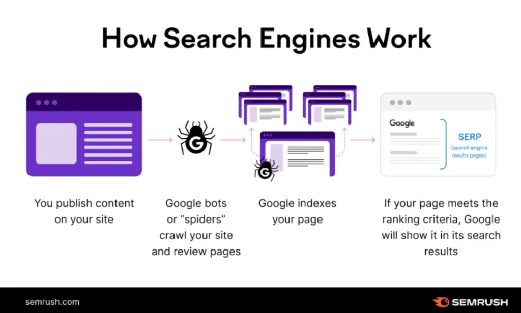 how search engine works